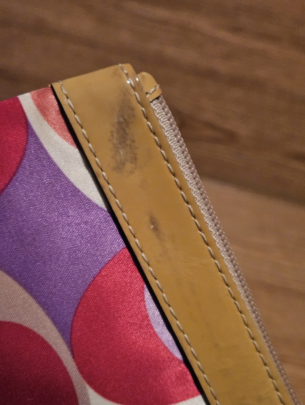 Coach Colorful Scarf Wristlet - Picture 6 of 10
